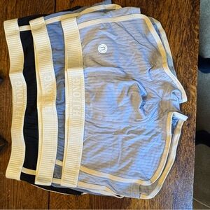 Men's 3x Blue and Black Boxer Briefs